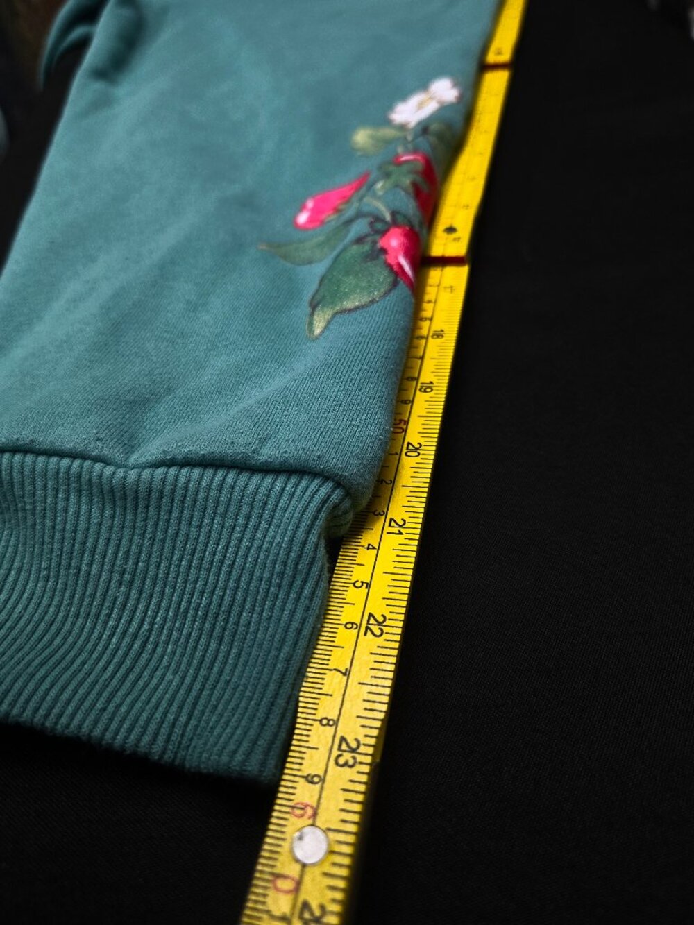 Strawberry Shortcake Retro Sage Green Oversized Graphic Crewneck Sweatshirt XL - Picture 10 of 11